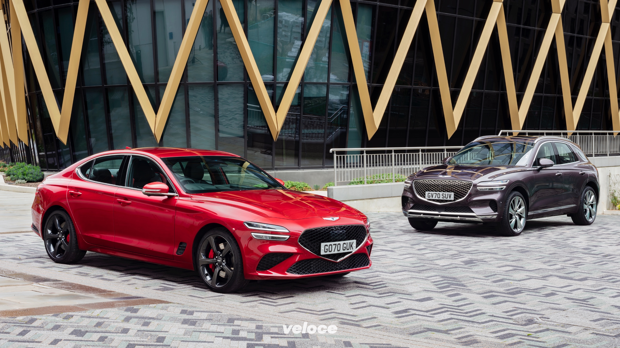 Genesis G70 e GV70 Genesis G70 e GV70