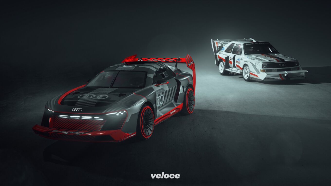 Audi S1 Hoonitron: l’EV di Ken Block al sapore di Gruppo B Audi S1 Hoonitron: l’EV di Ken Block al sapore di Gruppo B
