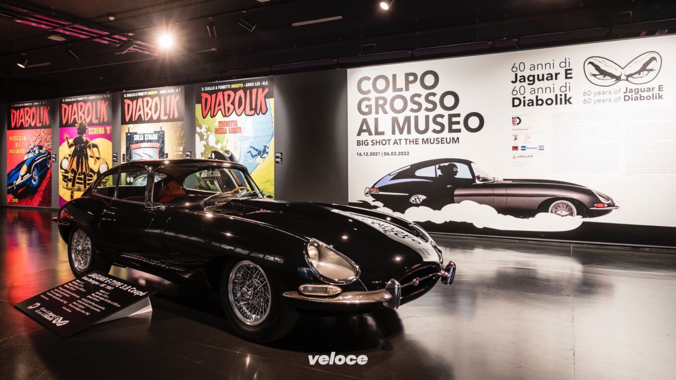 Diabolik e Jaguar E-Type: i 60 anni del mito noir a Torino Diabolik e Jaguar E-Type: i 60 anni del mito noir a Torino