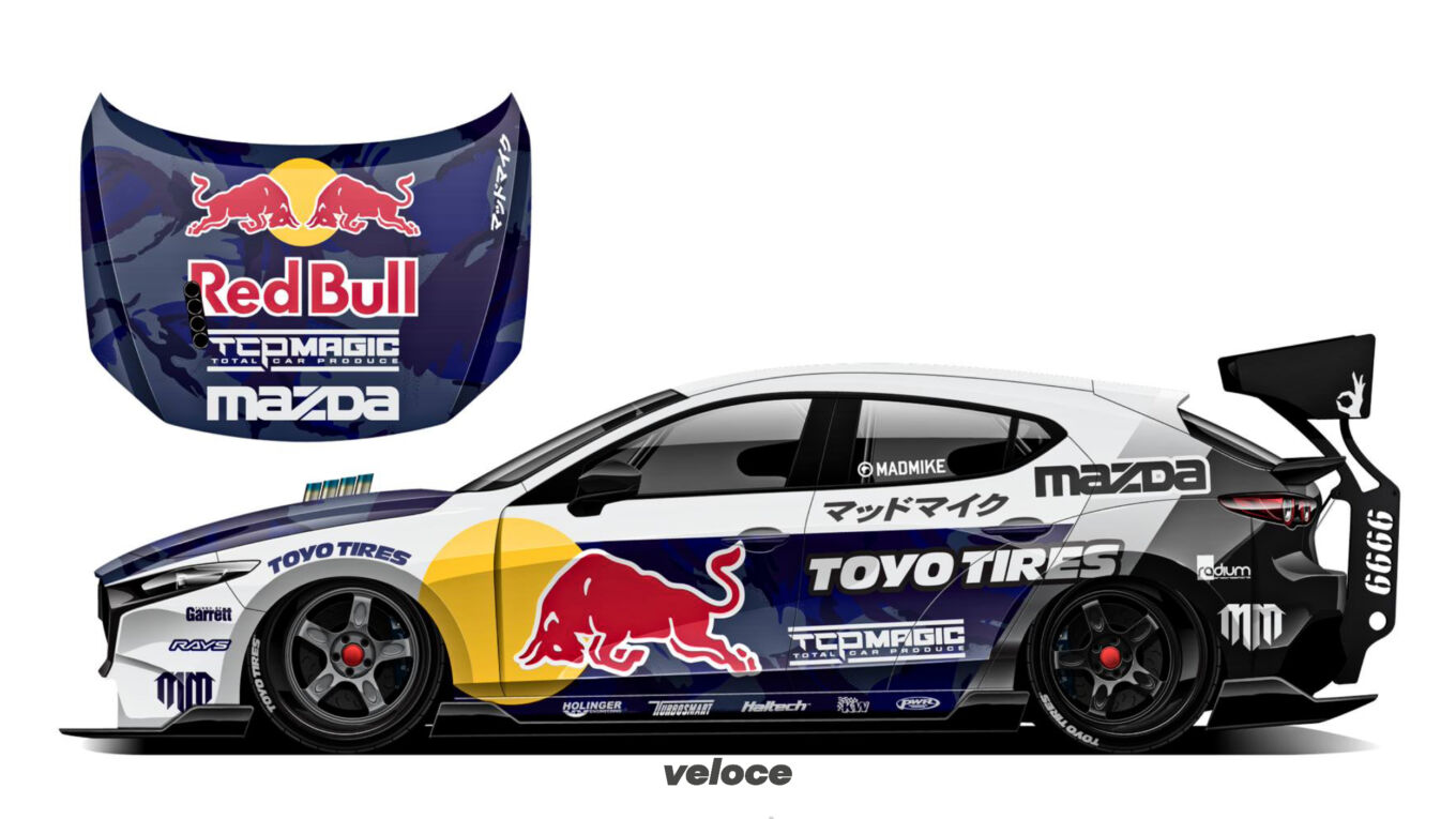 La Mazda 3 Pikes Peak è un mostro da 1200 cavalli La Mazda 3 Pikes Peak è un mostro da 1200 cavalli