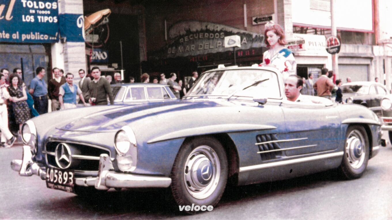 La Mercedes 300 SL Roadster di Fangio è in vendita La Mercedes 300 SL Roadster di Fangio è in vendita