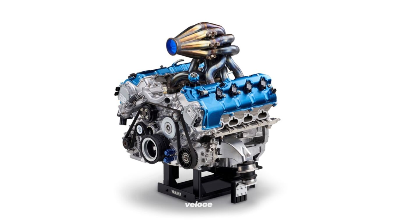 Un V8 a idrogeno. Firmato Yamaha Un V8 a idrogeno. Firmato Yamaha
