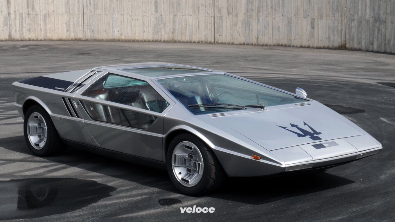La Maserati Boomerang spegne 50 candeline La Maserati Boomerang spegne 50 candeline