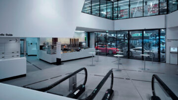 Museo Porsche officina 2