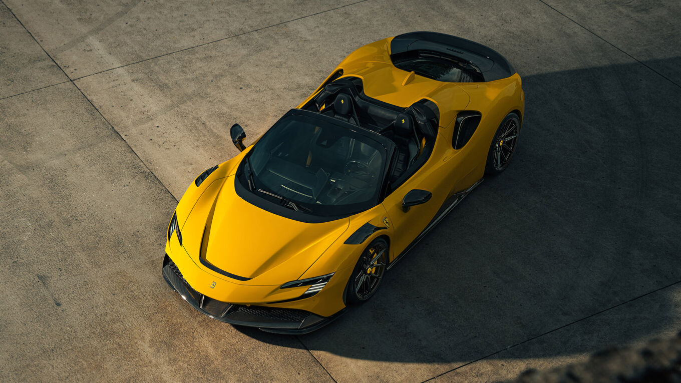 Una SF90 Spider eccessiva da Novitec Una SF90 Spider eccessiva da Novitec