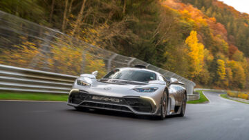 Mercedes-AMG Project One al Nürburgring
