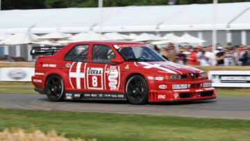 Alfa Romeo 155…e le tedesche stavano dietro