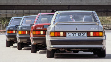 La Mercedes 190 ne fa 40 ed è più “cool” che mai