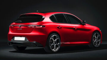 Alfa Giulietta rendering
