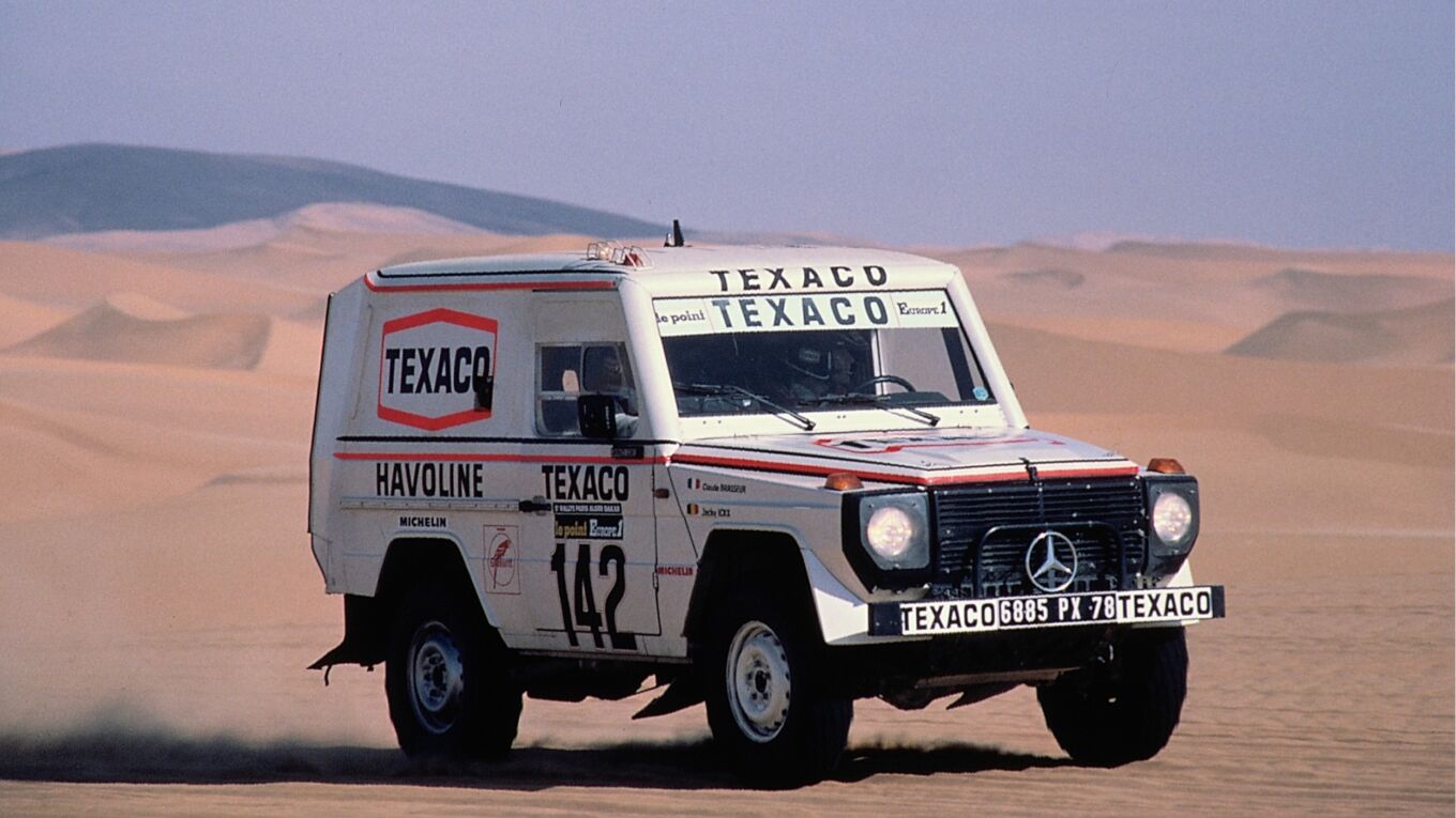 Quando la Mercedes Classe G vinceva la Dakar Quando la Mercedes Classe G vinceva la Dakar