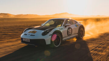 Porsche 911 Dakar wrapping 1971