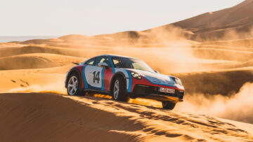 Porsche 911 Dakar wrapping 1978