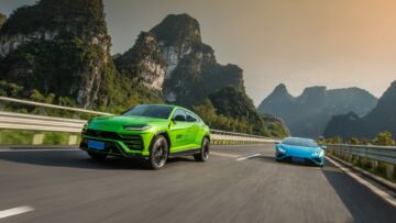 Lamborghini Cina Tour