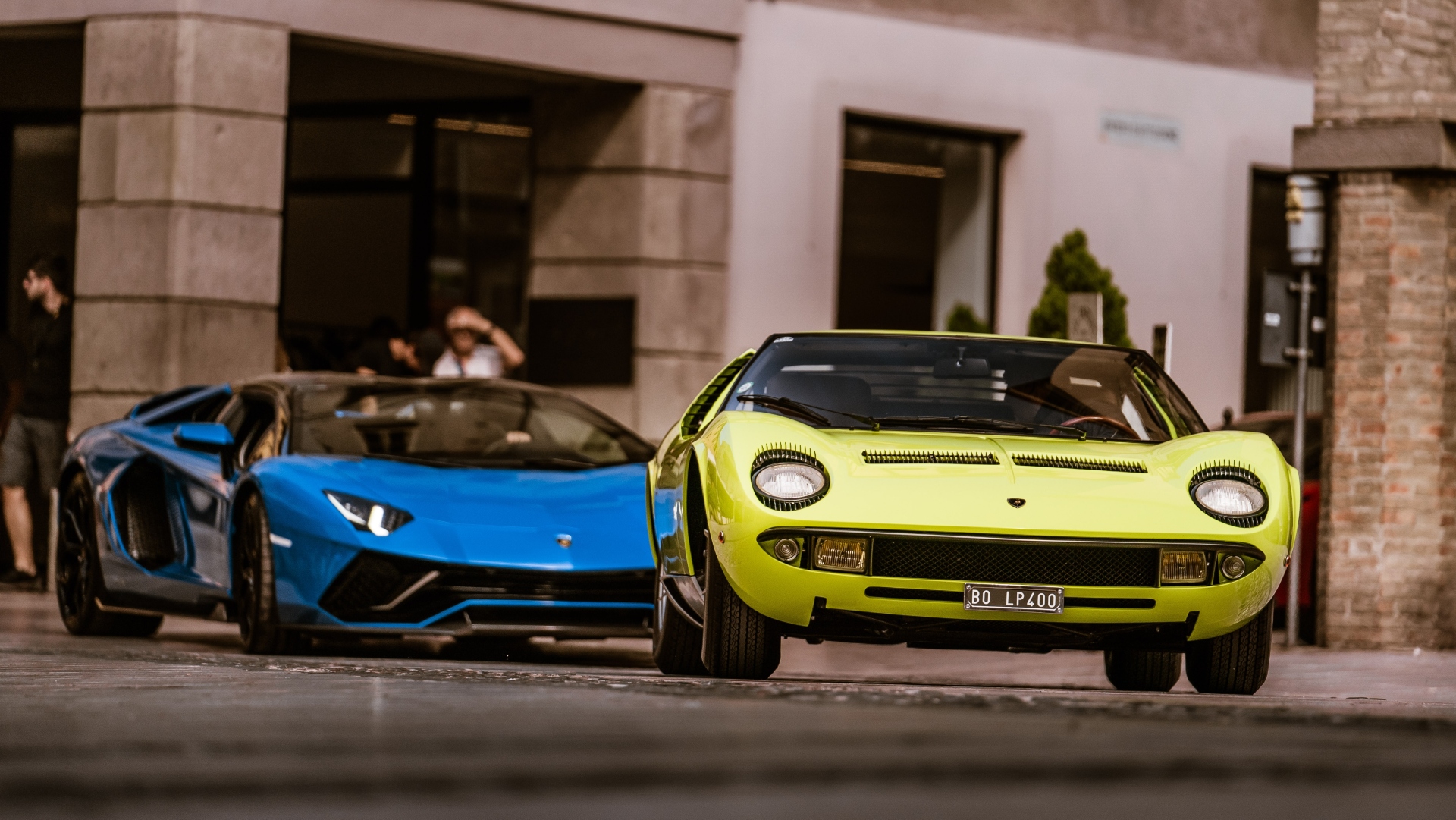 Lamborghini Miura e Aventador