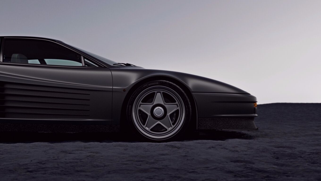 La Testarossa di Officine Fioravanti è passata al lato oscuro La Testarossa di Officine Fioravanti è passata al lato oscuro
