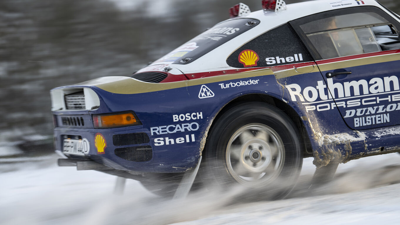 Il ritorno al presente di una Porsche 959 Il ritorno al presente di una Porsche 959