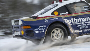 Il ritorno al presente di una Porsche 959