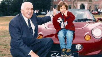 Romano Artioli e la nipote Elisa Romano Artioli e la nipote Elisa