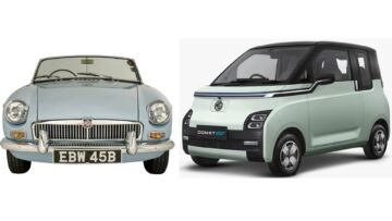 Comet e la parabola indiana del marchio MG