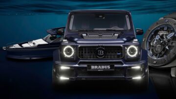 Deep Blue Statement Trio: l’offerta molto speciale di Brabus