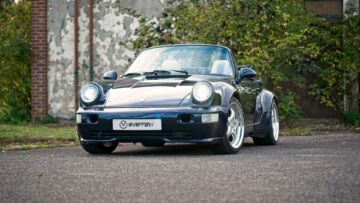 Everrati Porsche 964 Cabriolet wide body