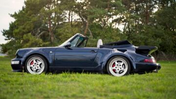 Everrati Porsche 964 Cabriolet wide body