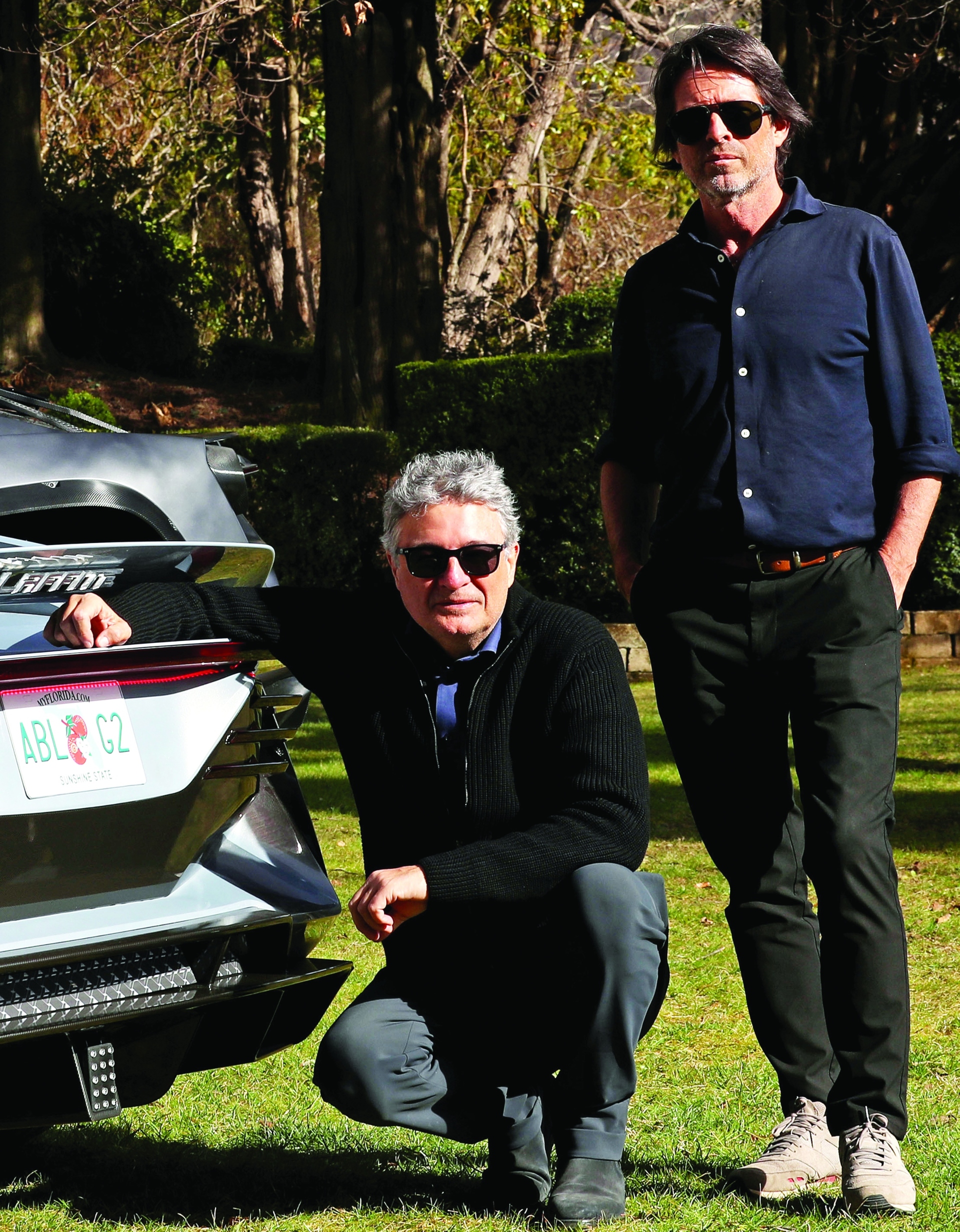 Fabrizio Giugiaro e Bruno Laffite