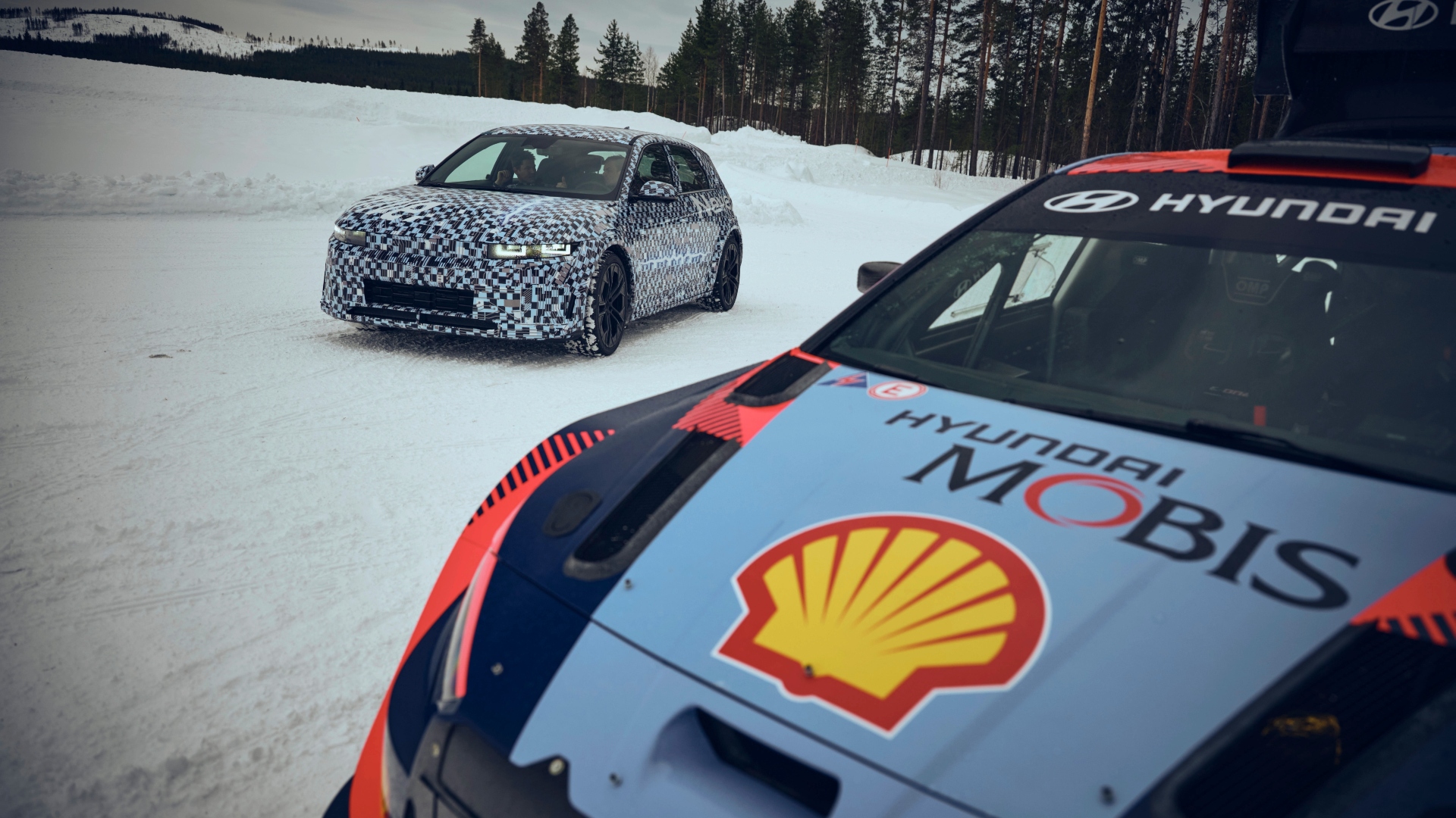 Hyundai Ioniq 5 N e i20 N WRC Rally 1 Hyundai Ioniq 5 N e i20 N WRC Rally 1