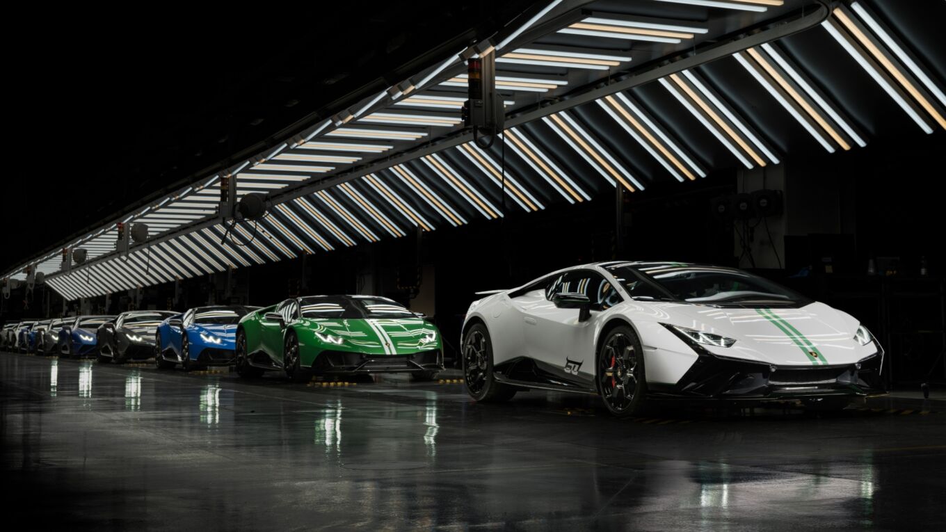 I festeggiamenti “special” della Lamborghini I festeggiamenti “special” della Lamborghini