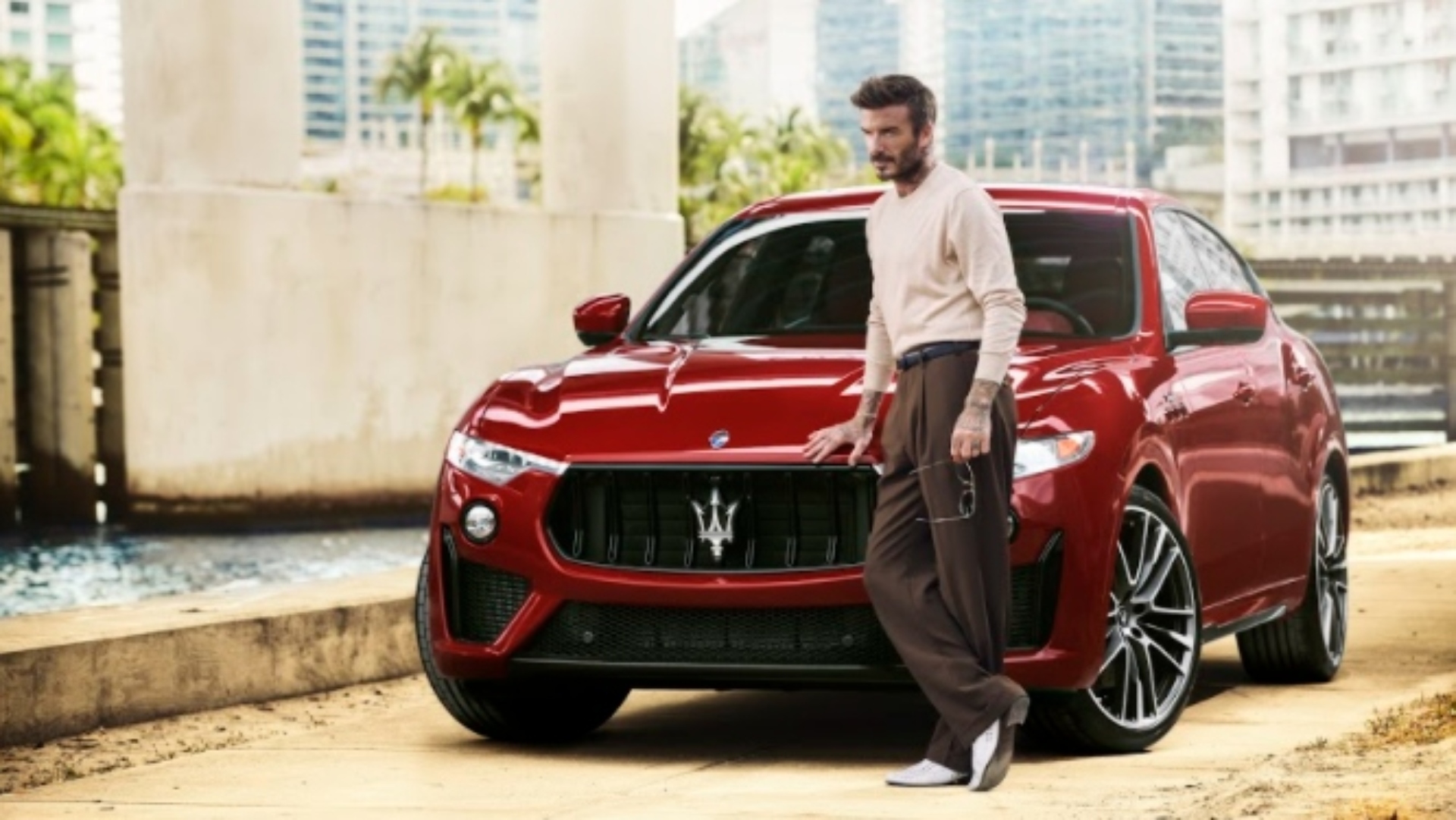 Maserati e David Beckham