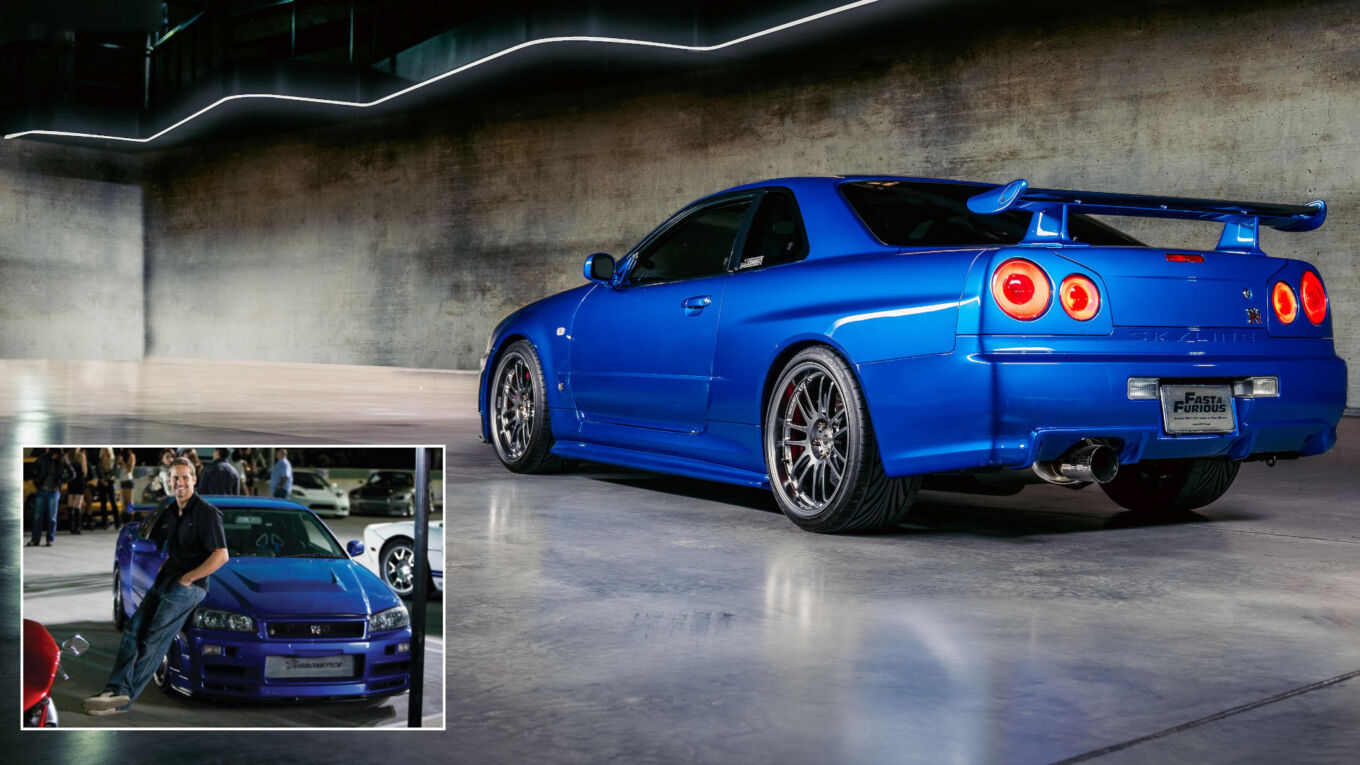 All’asta la Nissan Skyline GT-R R34 di Fast & Furious All’asta la Nissan Skyline GT-R R34 di Fast & Furious