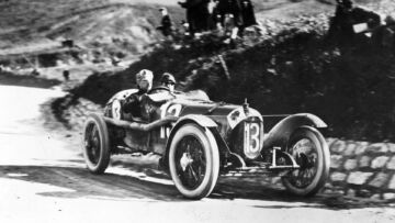 Ugo Sivocci e Alfa Romeo RL alla Targa Florio del 1923