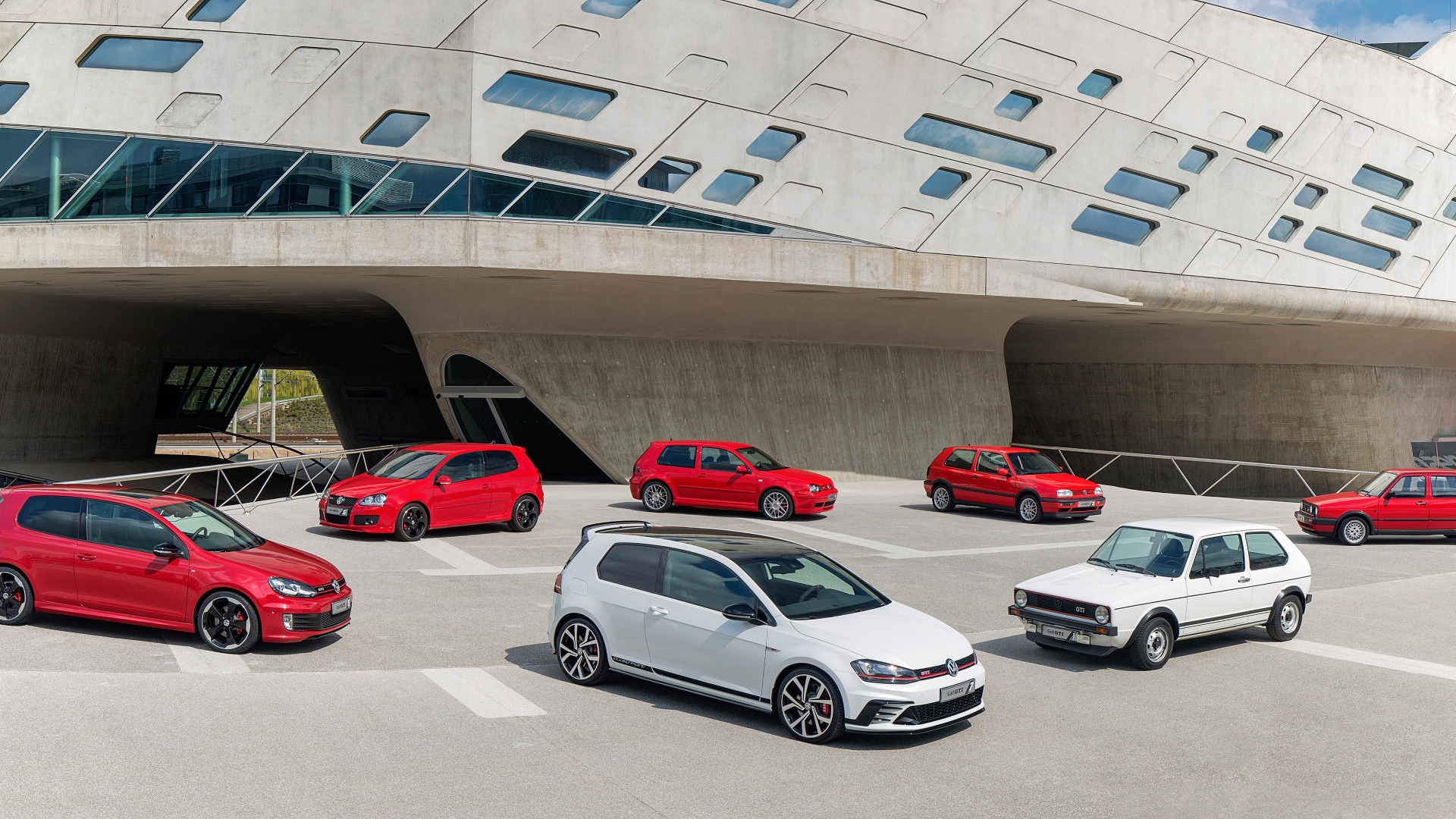 VW Golf GTI 7 generazioni