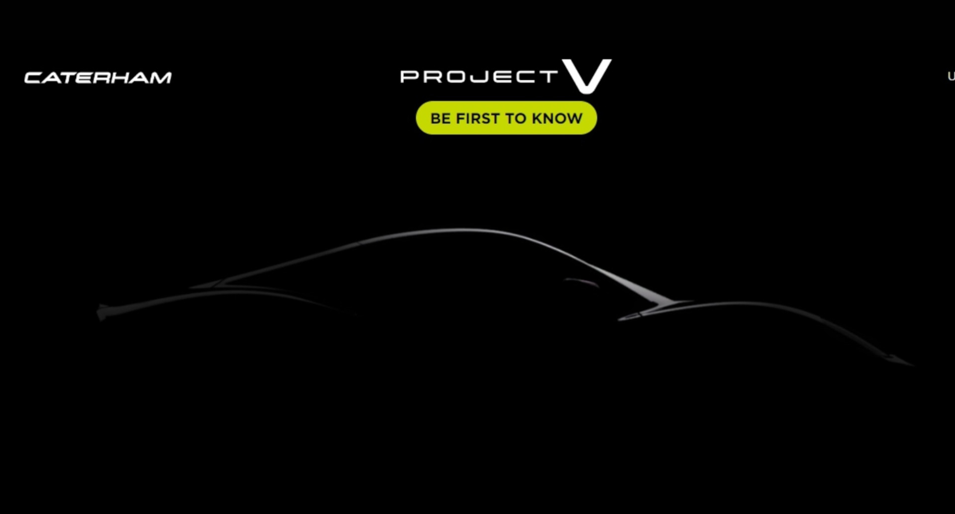 Caterham Project V Caterham Project V