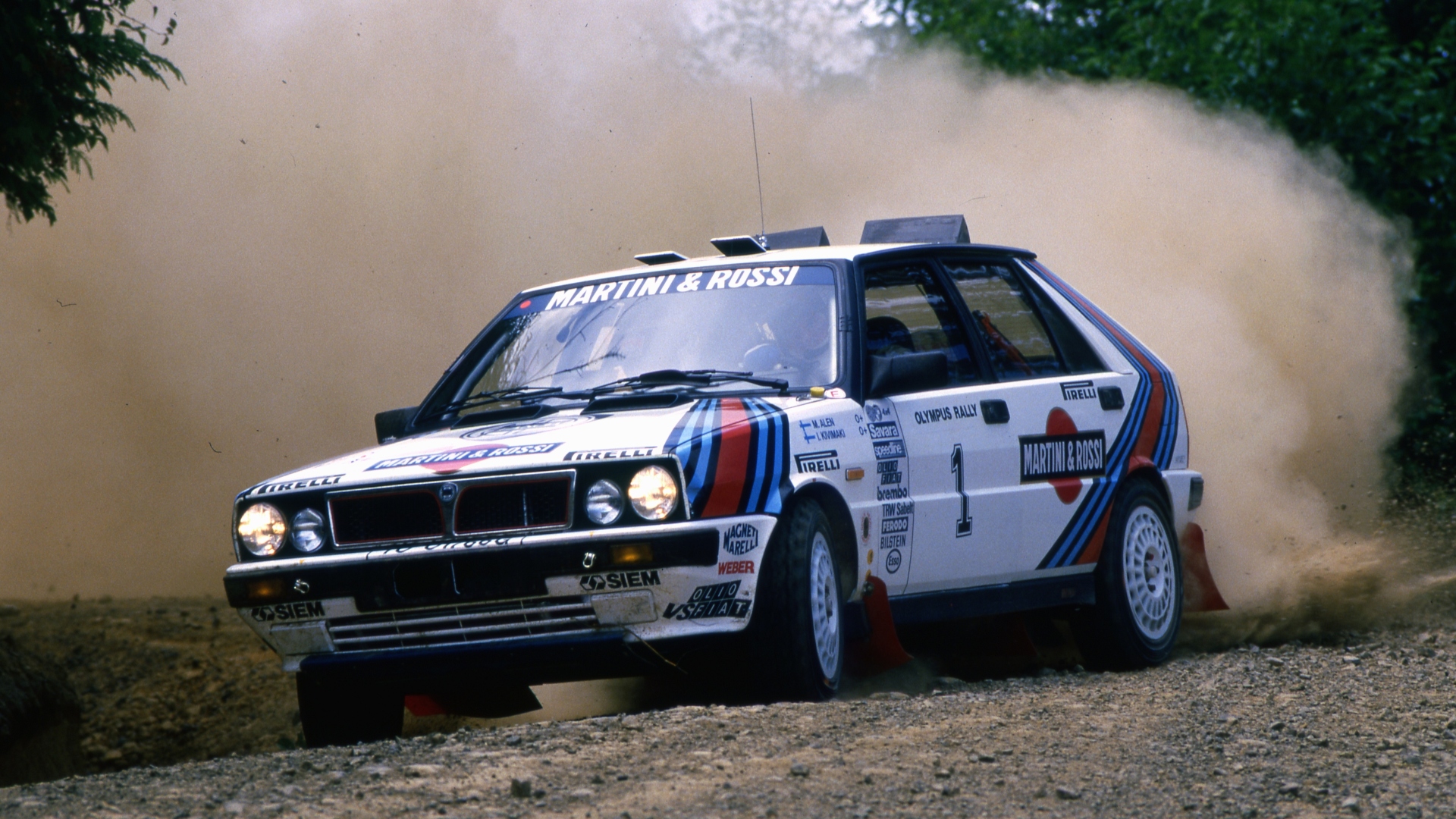 Lancia Delta 4WD Alen-Kivimaki Olympus Rally 1987