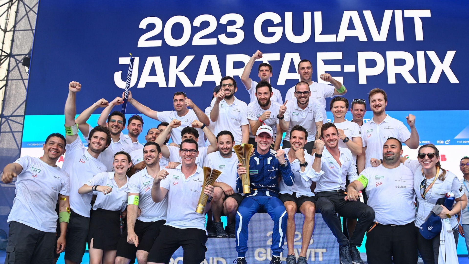 Maserati MSG prima vittoria Giacarta 2023 Maserati MSG prima vittoria Giacarta 2023