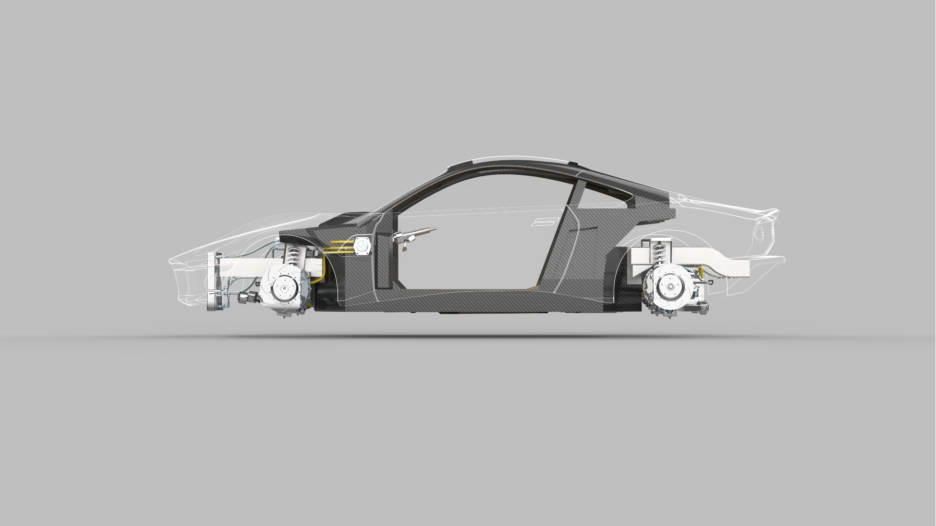 Caterham-Project-V-Renderchassis Caterham-Project-V-Renderchassis