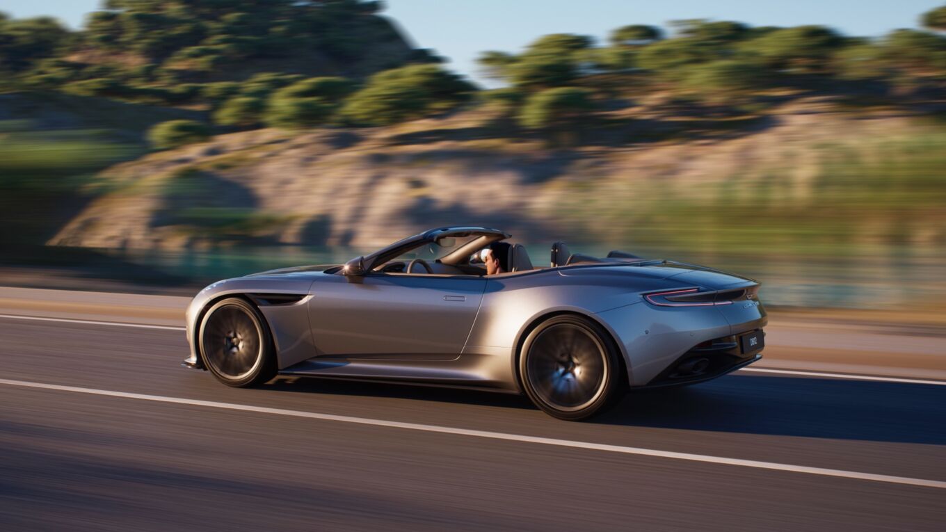 Aston Martin DB12 Volante: extra lusso a cielo aperto Aston Martin DB12 Volante: extra lusso a cielo aperto