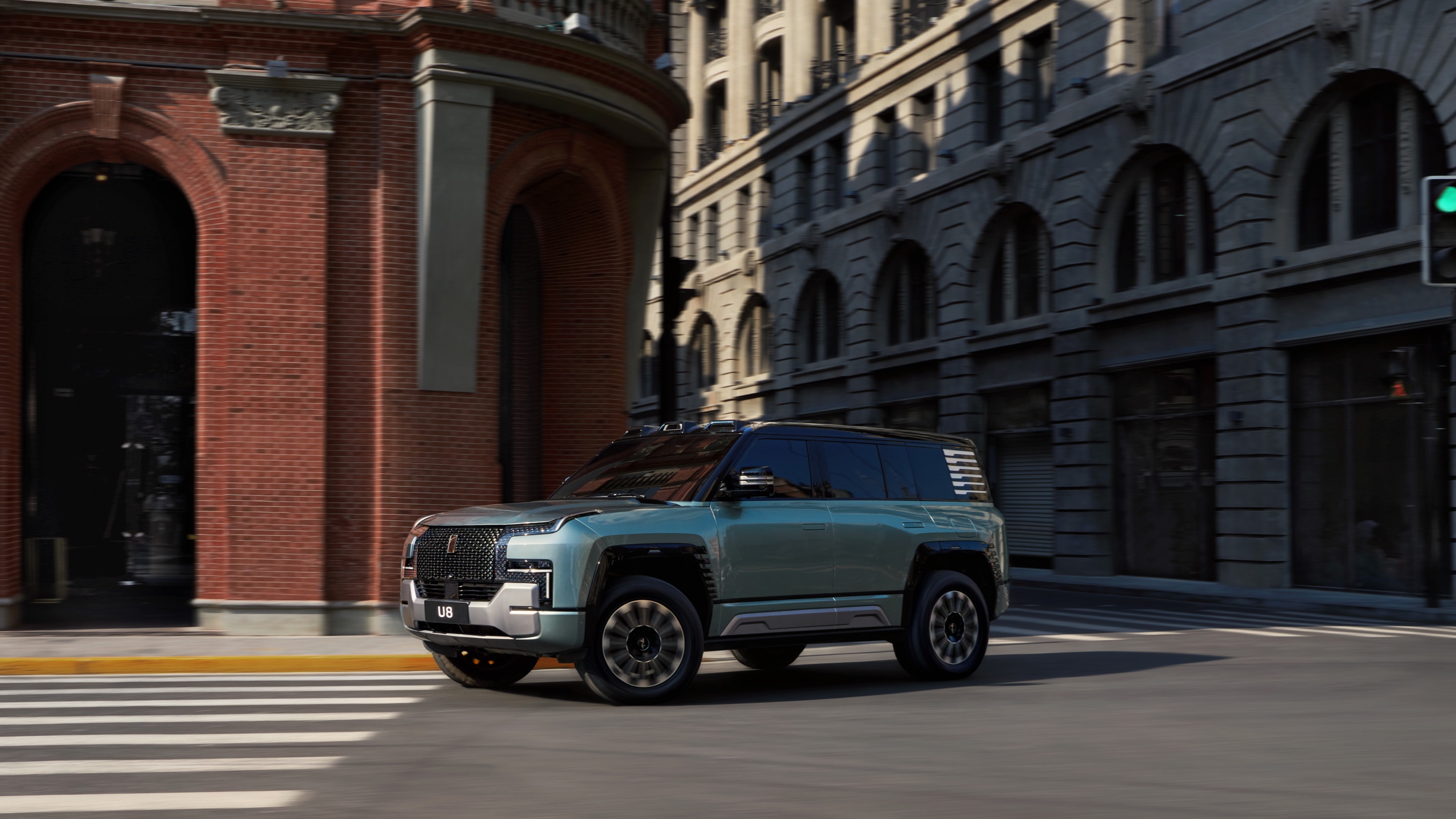 06 YangwangU8 Premium Edition urban scene 06 YangwangU8 Premium Edition urban scene