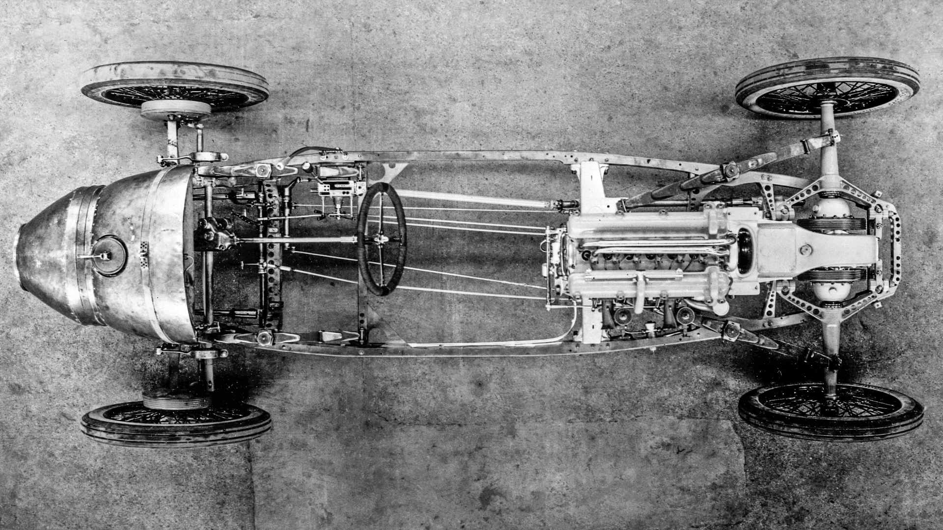 Benz RH 2 litri, la prima con il cuore al centro