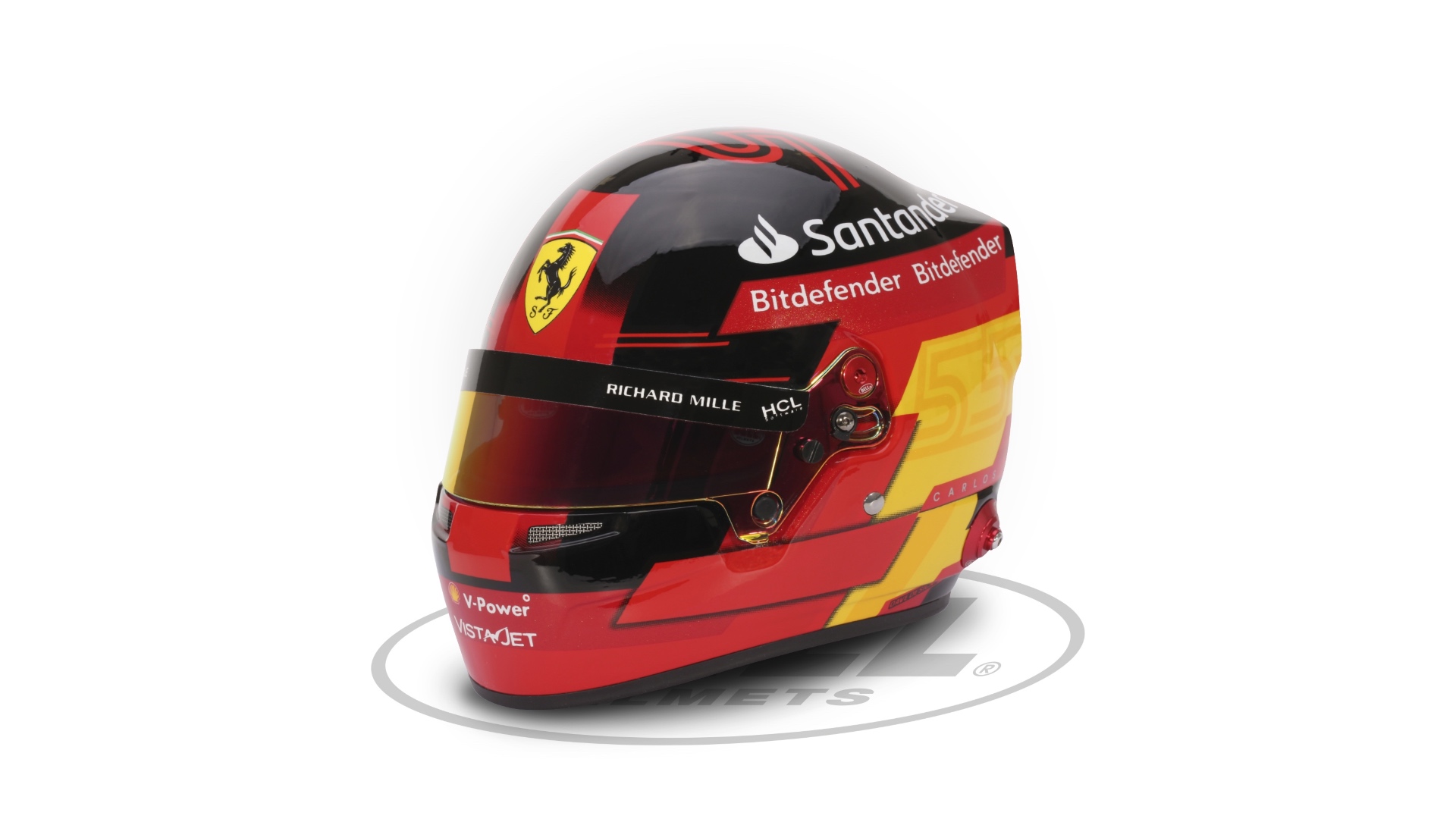 Mini-Helmets-Bell-CARLOS SAINZ MINI 2023 - Three Quarter
