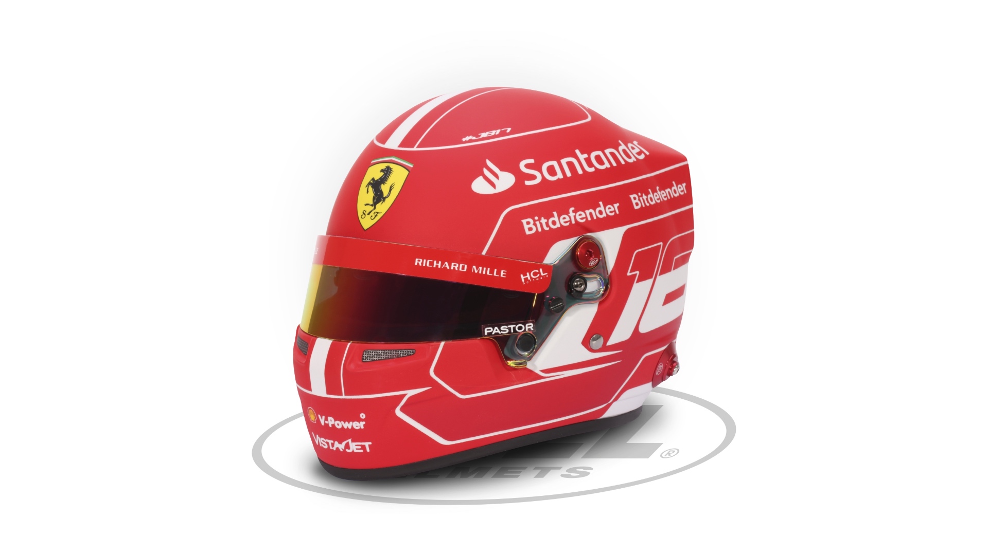 Mini-Helmets-Bell-CHARLES LECLERC MINI 2023 - Three Quarter