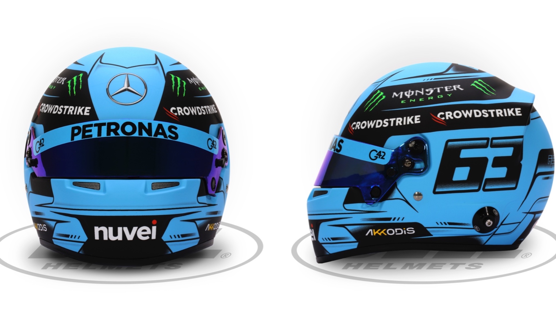 Mini-Helmets-Bell-GEORGE RUSSEL MINI 2023 - All Views