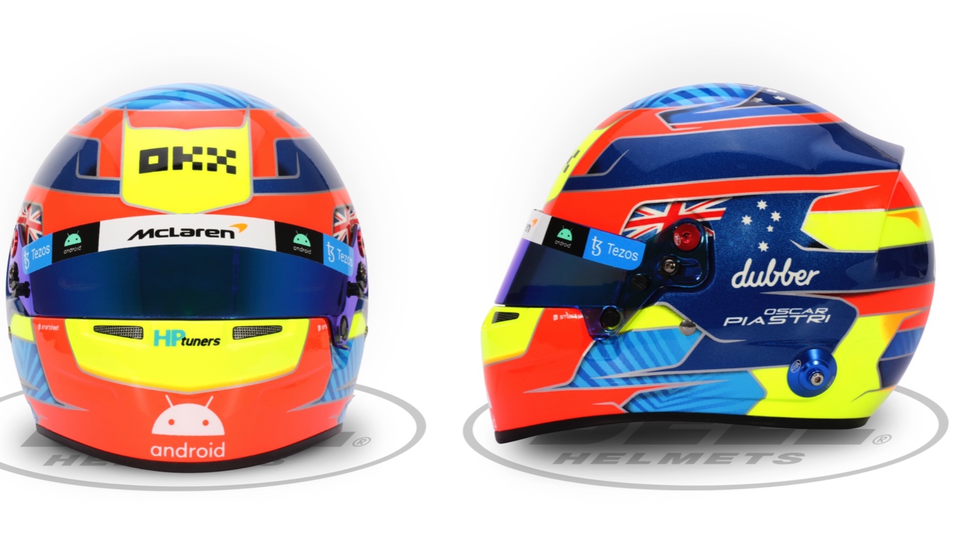 Mini-Helmets-Bell-OSCAR PIASTRI MINI 2023 - All View