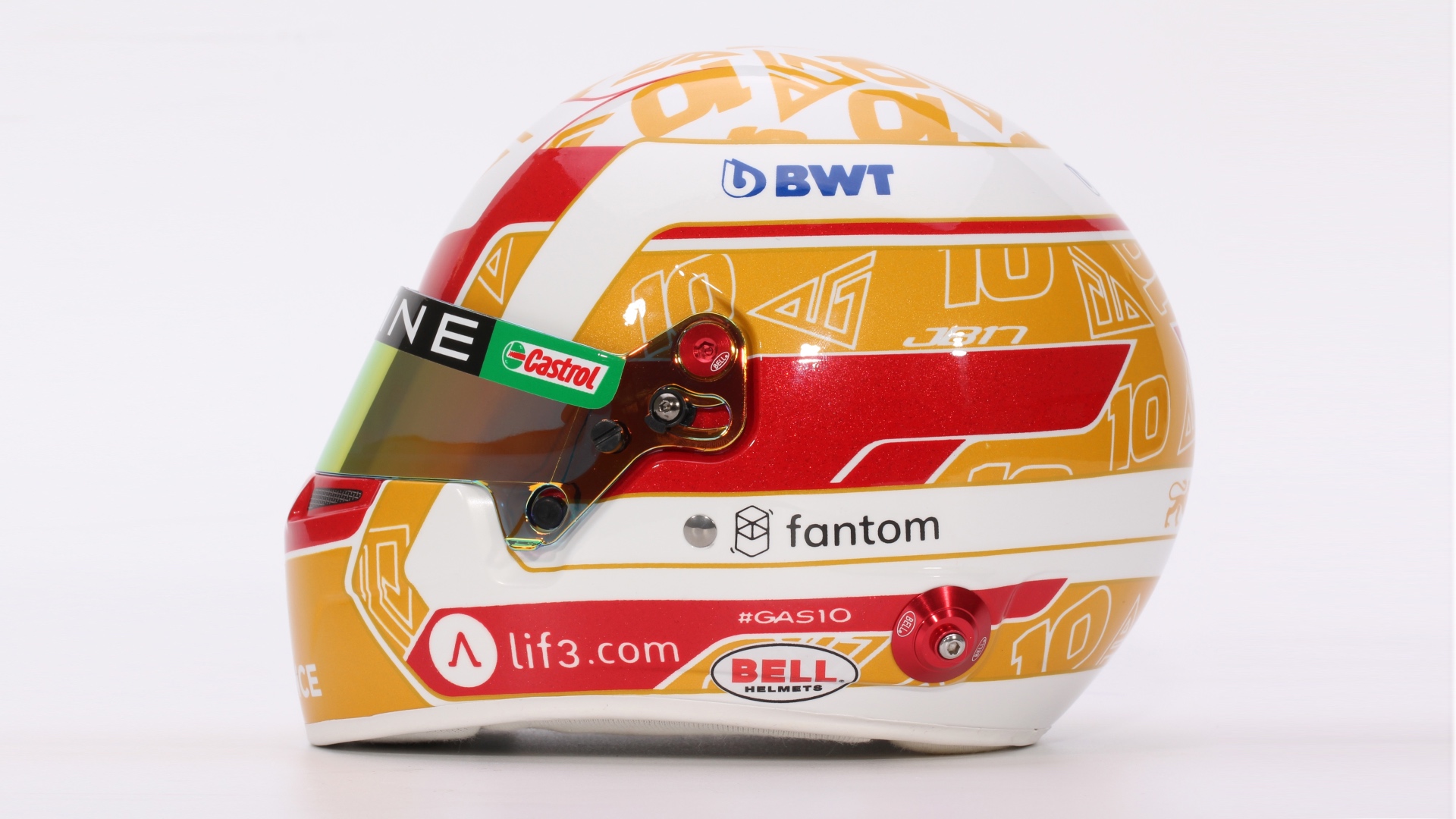 Mini-Helmets-Bell-PIERRE GASLY MINI 2023 - left view