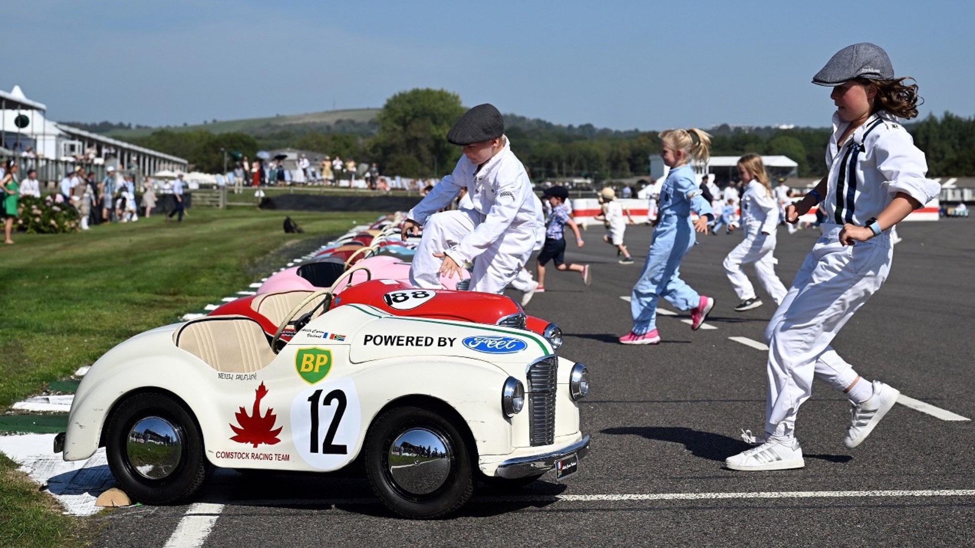 Ready, set, go! Settrington Cup at the 2023 Goodwood Revival. Ph. by PA.