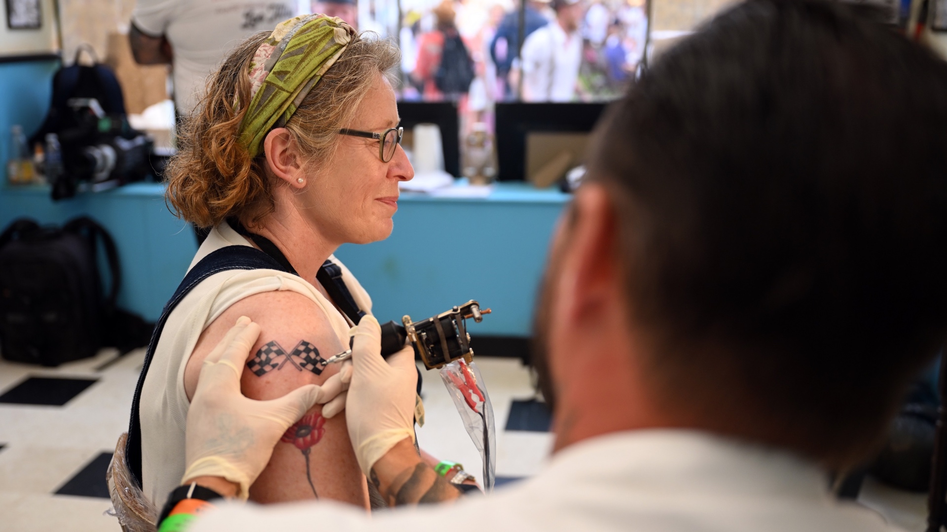 Tattoo Parlour at the 2023 Goodwood Revival. Ph. by PA