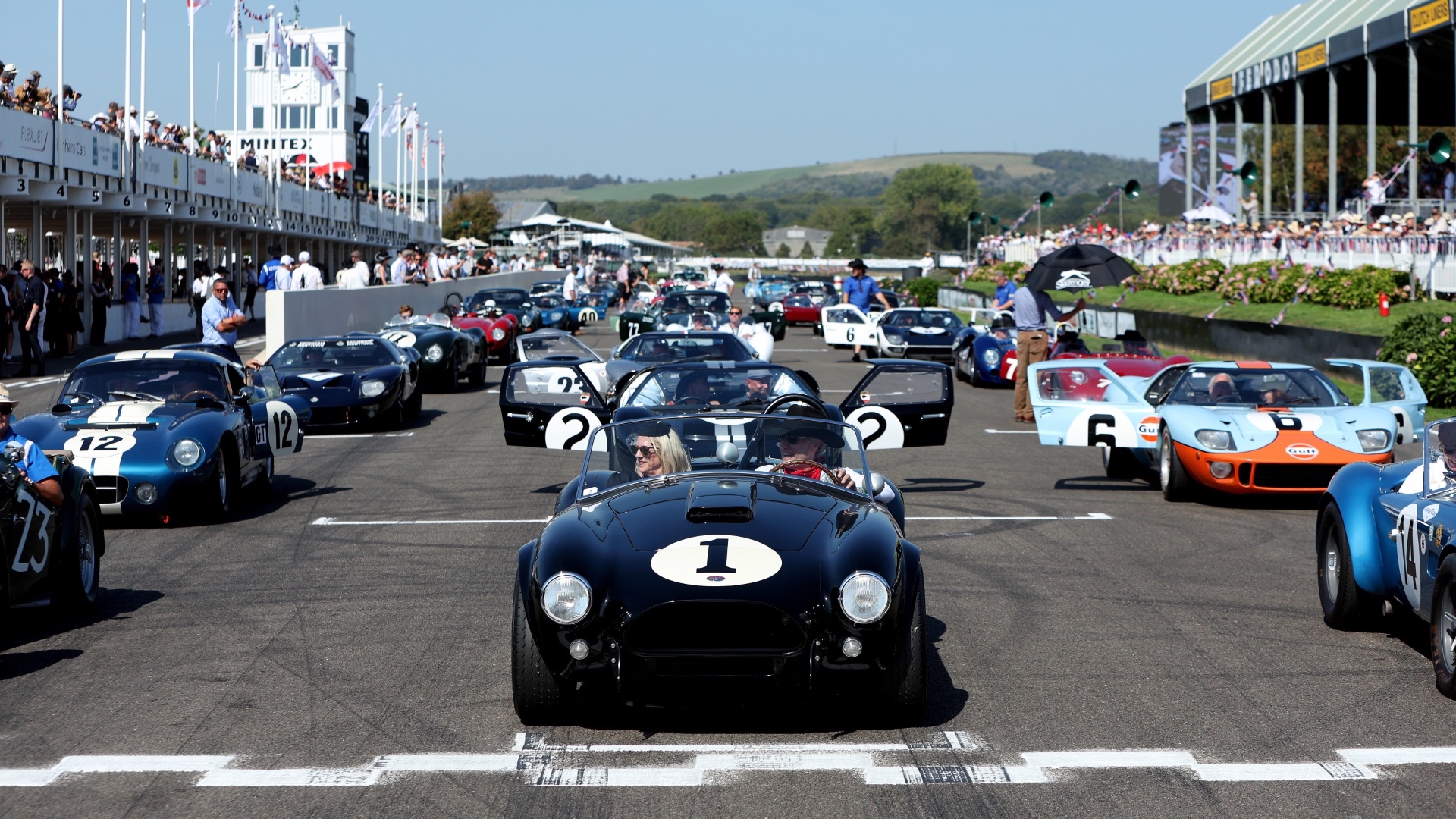 Track action at the 2023 Goodwood Revival. Ph. by PA. (2)
