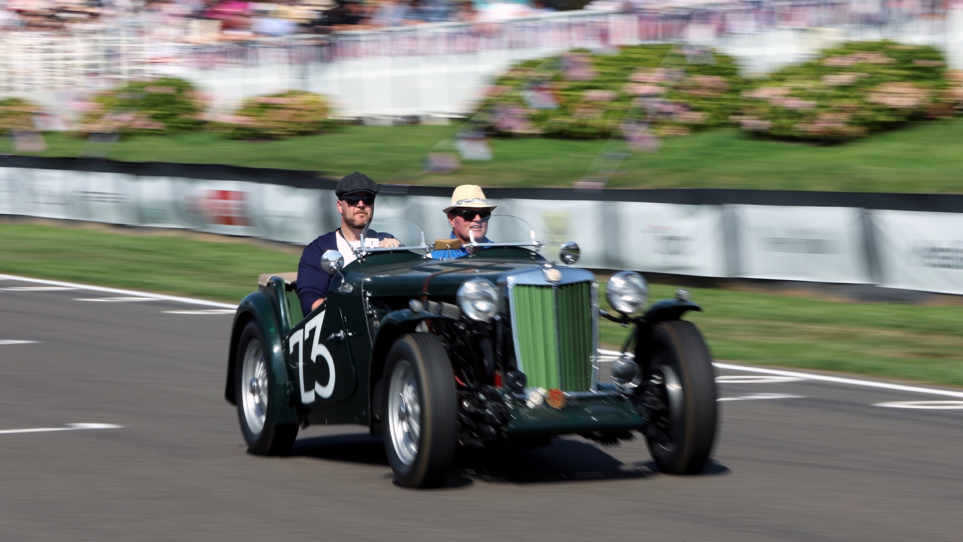 Track action at the 2023 Goodwood Revival. Ph. by PA.