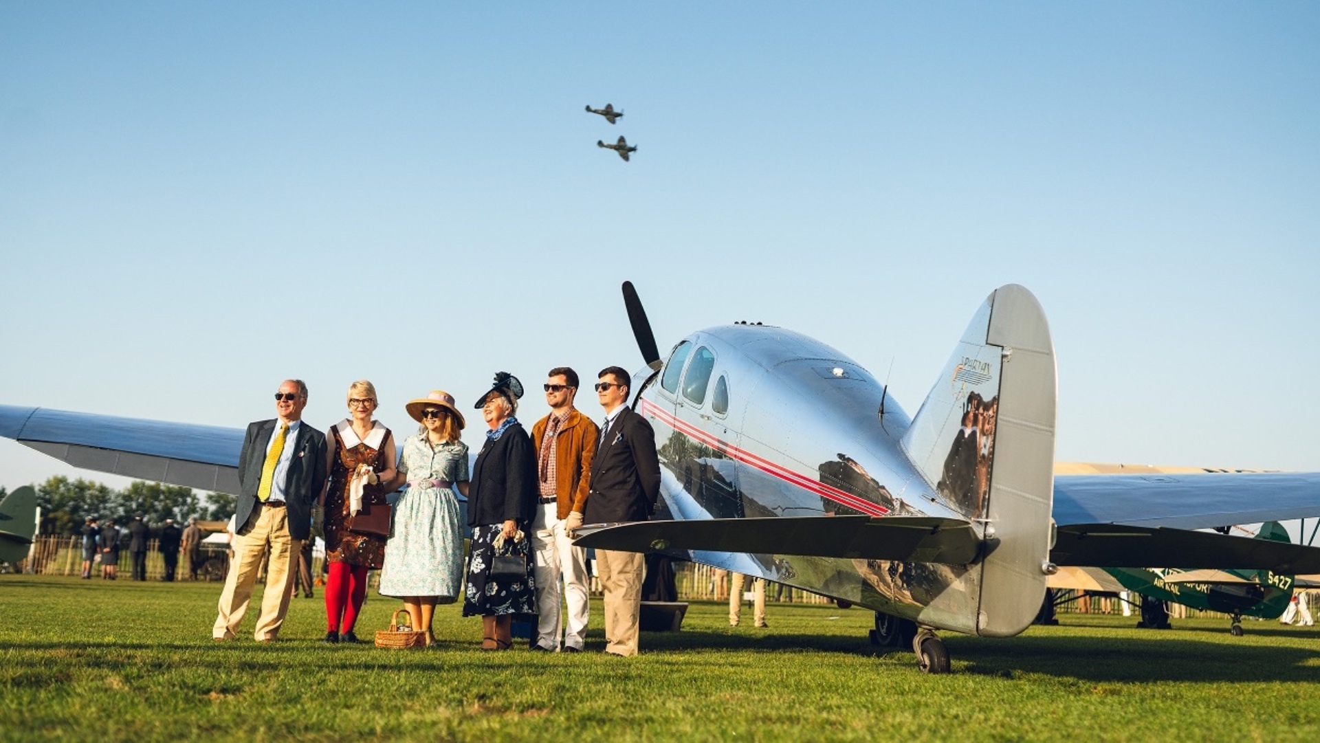 Visitors enjoying the FMSOA at the 2023 Goodwood Revival. Ph. by Jordan Butters.